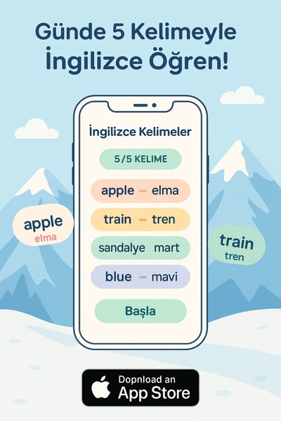 İngilizce Kelime Öğren!